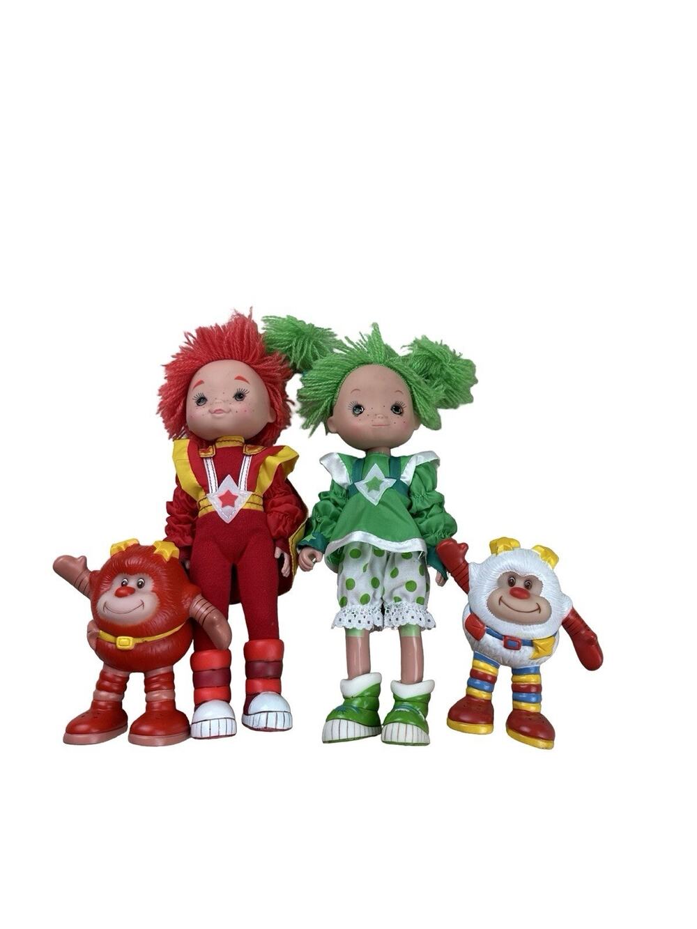 Rainbow Brite Red Butler Patty O’Green Romeo Twink Dolls Sprites Light Up Lot